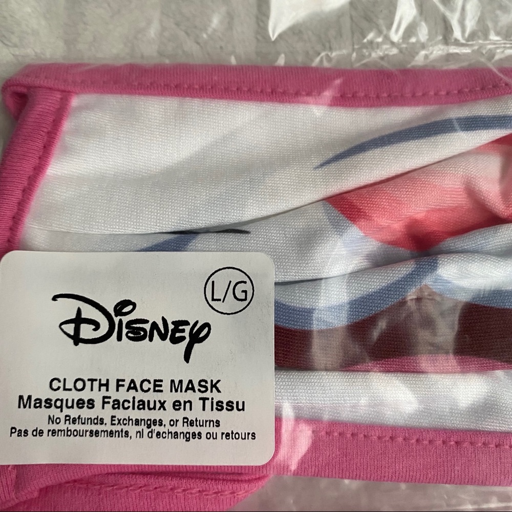 2 Disney FaceMasks Marie Adult Large/Youth Medium - Picture 2 of 8
